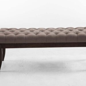 Sitzbank Ramses Stoff antik-dunkel 120 taupe