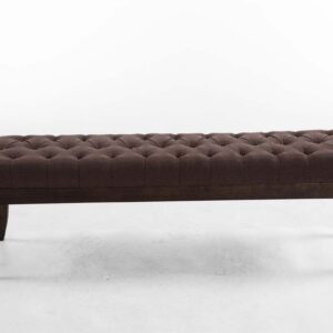 Sitzbank Ramses Stoff antik-dunkel 150 braun