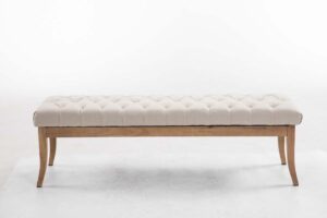 Sitzbank Ramses Stoff antik hell 150 creme