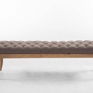 Sitzbank Ramses Stoff antik-hell 150 taupe