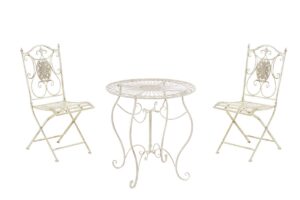 Sitzgruppe Aldeano antik creme