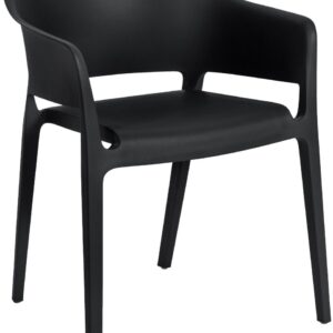 Stapelstuhl Puebla schwarz