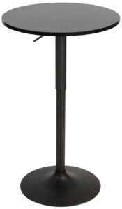 Stehtisch Lamoni rund schwarzschwarz