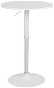 Stehtisch Lamoni rund weissweiss