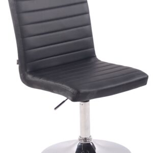 Stuhl Elvas Kunstleder schwarz