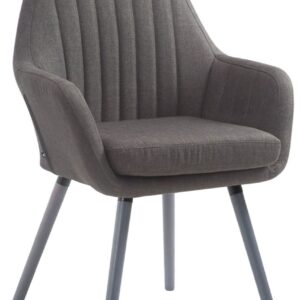 Stuhl Florian Stoff grau dunkelgrau