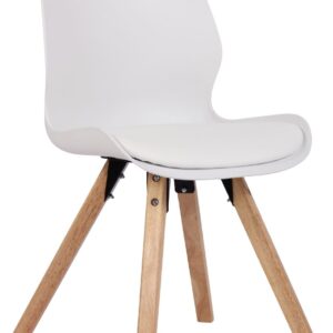 Stuhl Luna Kunststoff weiß