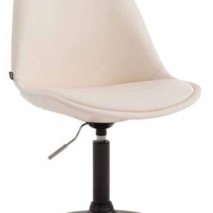 Stuhl Maverick B Kunstleder creme