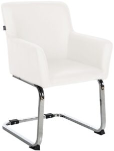 Stuhl Puka Kunstleder weiss