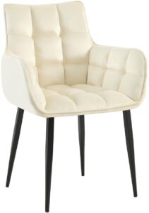 Stuhl Tirana Samt creme