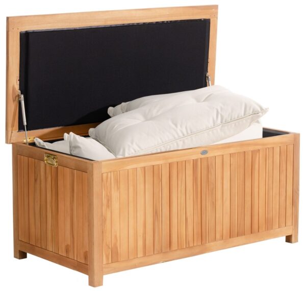 Teak Gartenbox Odessa 140X77X63 teak