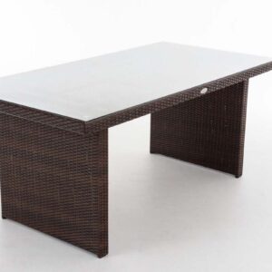 Tisch Avignon 180 cm braun-meliert