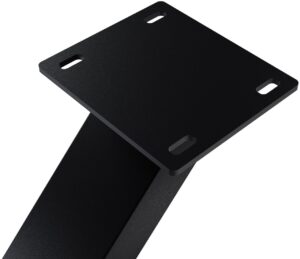 Tischbeine Finney 120x70x72 schwarz