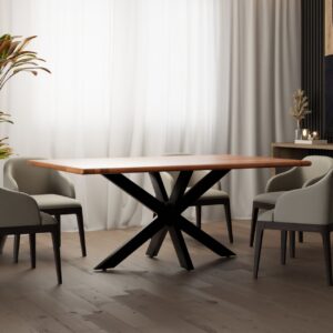 Tischbeine Hardwick 120x68x71 cm schwarz